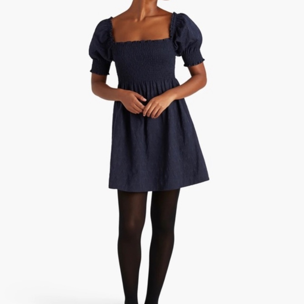 Hill House Home Athena Nap Dress - Navy Brocade